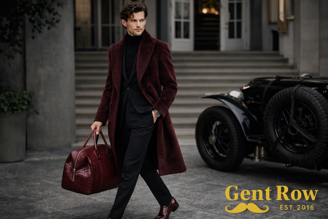 Featured Look : The Continental Burgundy Signature | Gent Row