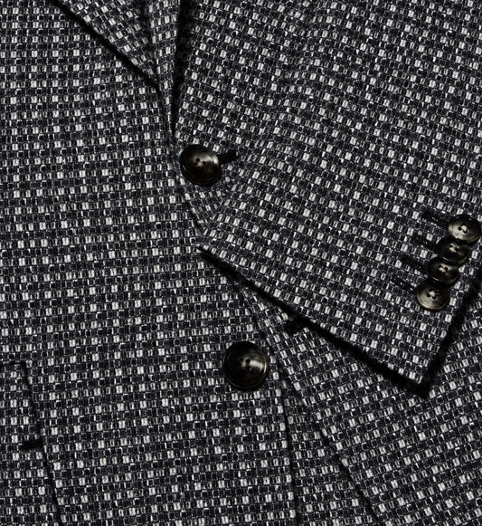 Gent Row Salt & Pepper Micro Design Sport Coat