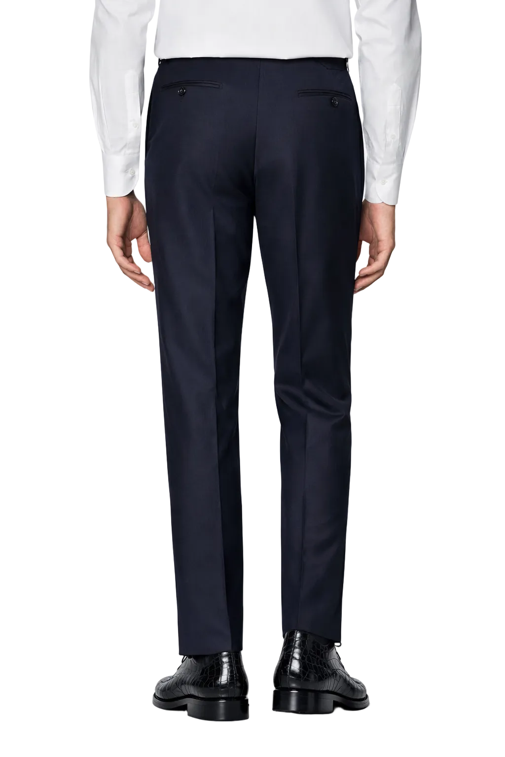 Gent Row Super 150's Navy Twill Suit