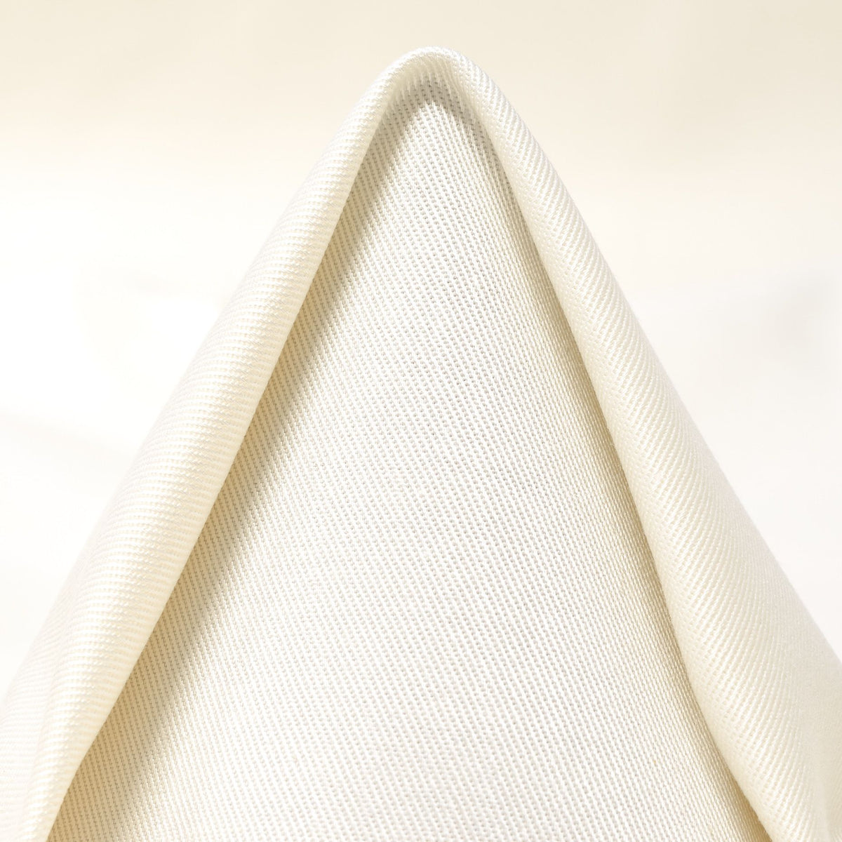 Gent Row Ecru Cotton Twill Button Down Shirt